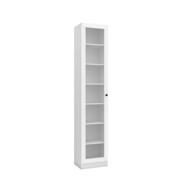 ตู้หนังสือ WISDOM DESIGN FURNITURE รุ่น BK-41B 40 ซม. สีขาว