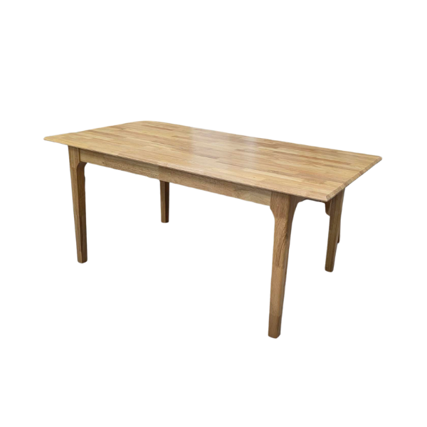 ชุดโต๊ะอาหารไม้ 6 ที่นั่ง WISDOM DESIGN FURNITURE รุ่น YUKI 170 ซม. สีบีช