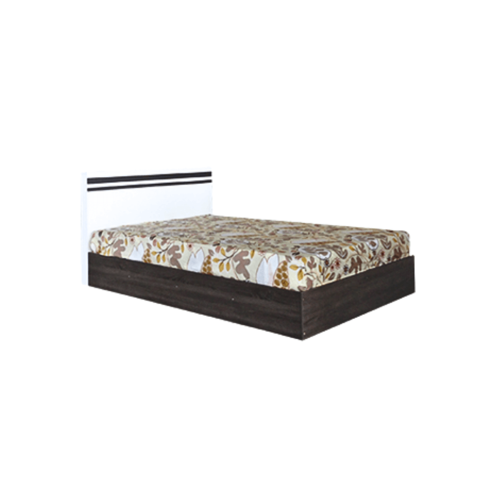 ชุดห้องนอน + ที่นอนสปริง 3.5 ฟุต WISDOM DESIGN FURNITURE รุ่น ECO สี แอชบราวน์/ขาว_2