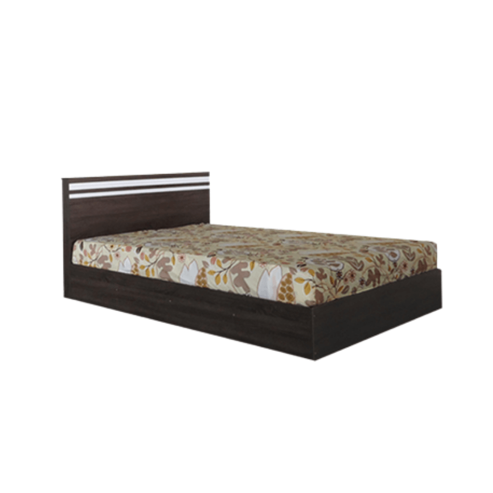 ชุดห้องนอน + ที่นอน PVC 5 ฟุต WISDOM DESIGN FURNITURE รุ่น ECO สี แอชบราวน์_2