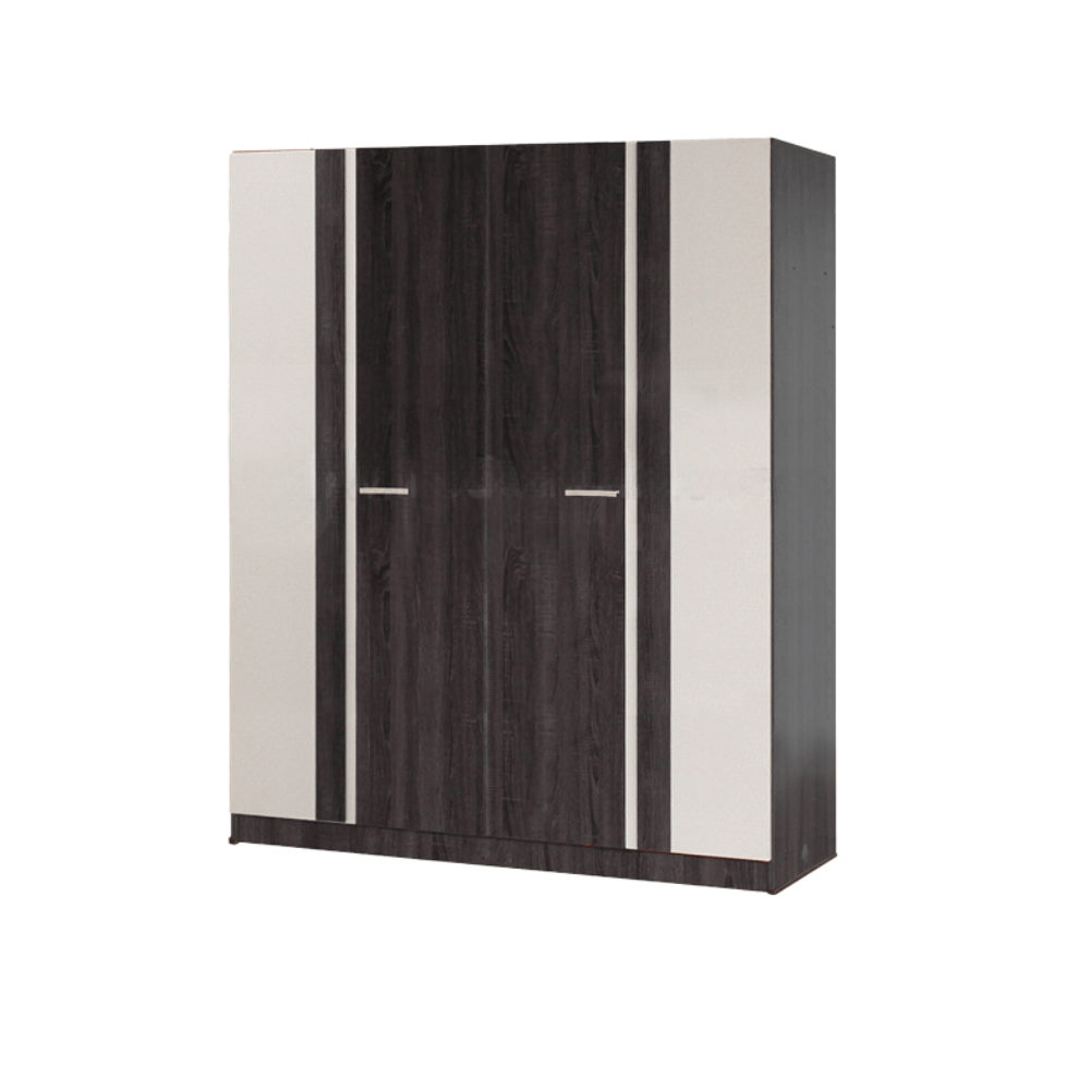 ชุดห้องนอน + ที่นอนสปริง 6 ฟุต WISDOM DESIGN FURNITURE รุ่น GLORY PLUS สี แอชบราวน์/เบจ_2