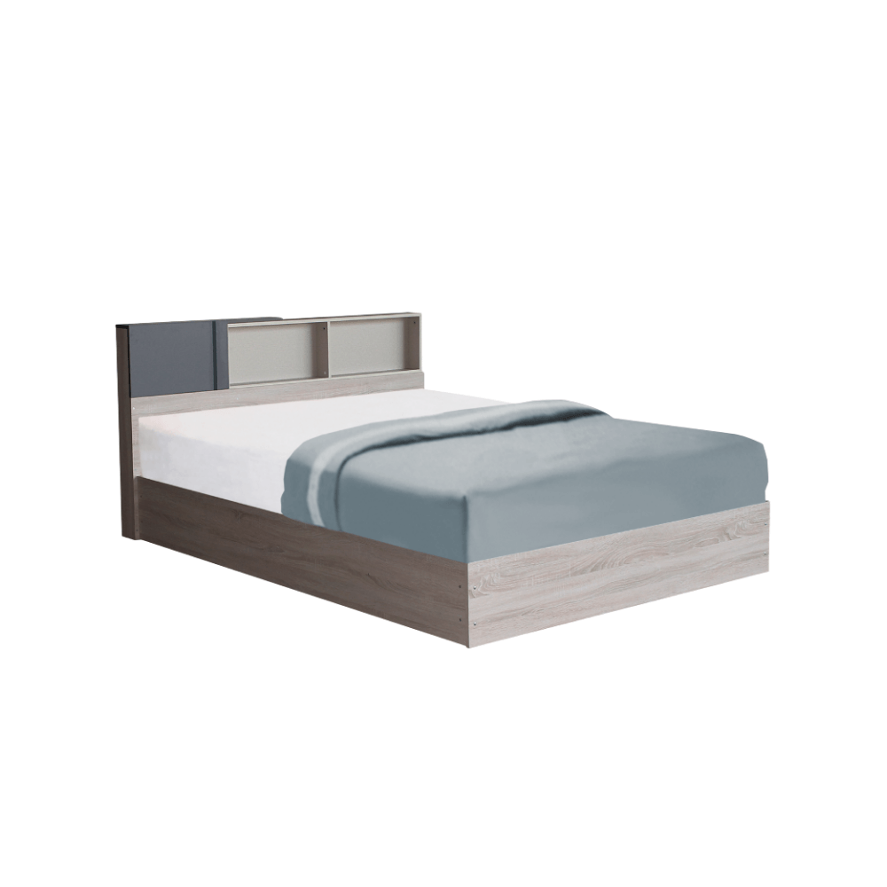 ชุดห้องนอน + ที่นอน PVC 6 ฟุต WISDOM DESIGN FURNITURE รุ่น AVA สี โซลิค_2