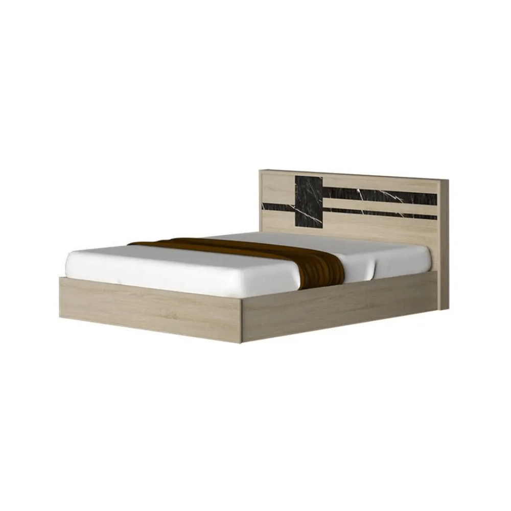 ชุดห้องนอน + ที่นอน PVC 5 ฟุต WISDOM DESIGN FURNITURE รุ่น GALAXY EXTRA สี โซลิค/หิน_2