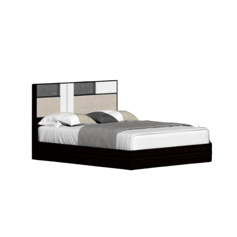 ชุดห้องนอน + ที่นอนสปริง 6 ฟุต WISDOM DESIGN FURNITURE รุ่น TOMMY สีโอ๊ค/เบจ_2