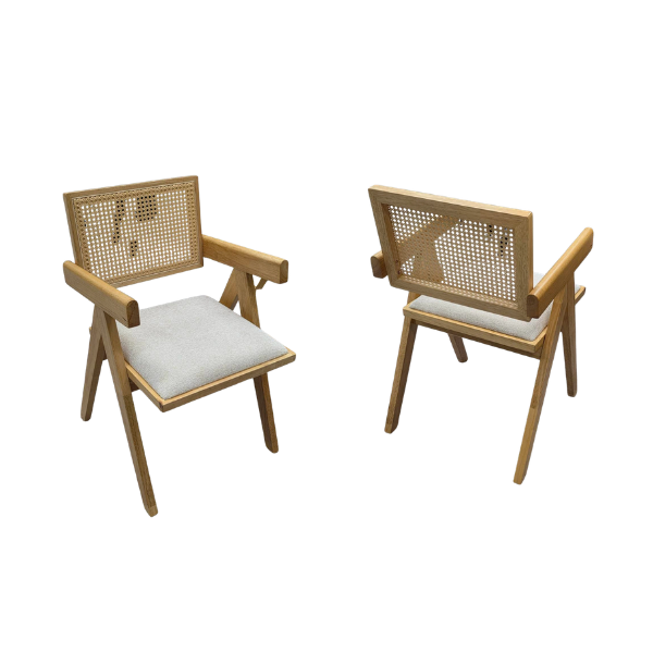 ชุดโต๊ะอาหารไม้ 6 ที่นั่ง WISDOM DESIGN FURNITURE รุ่น YUKI 170 ซม. สีบีช