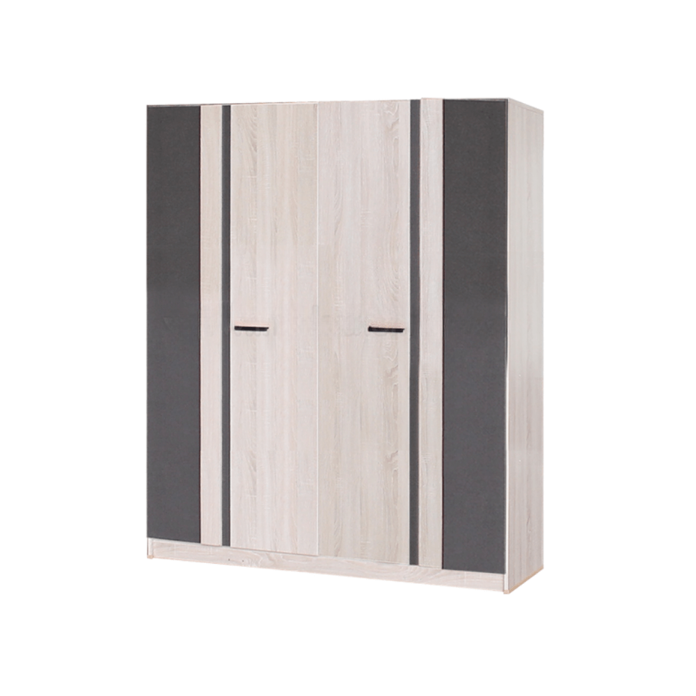 ชุดห้องนอน 6 ฟุต WISDOM DESIGN FURNITURE รุ่น GLORY PLUS สี โซลิค/กราไฟท์