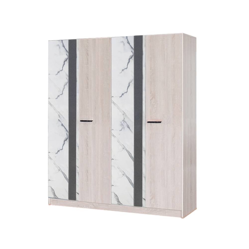 ชุดห้องนอน 6 ฟุต WISDOM DESIGN FURNITURE รุ่น GLORY PLUS สี โซลิค/หินอ่อน_3