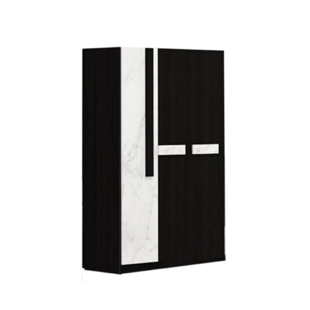 ชุดห้องนอน + ที่นอนสปริง 6 ฟุต WISDOM DESIGN FURNITURE รุ่น SWAN สี โอ๊ค/หินอ่อน_3