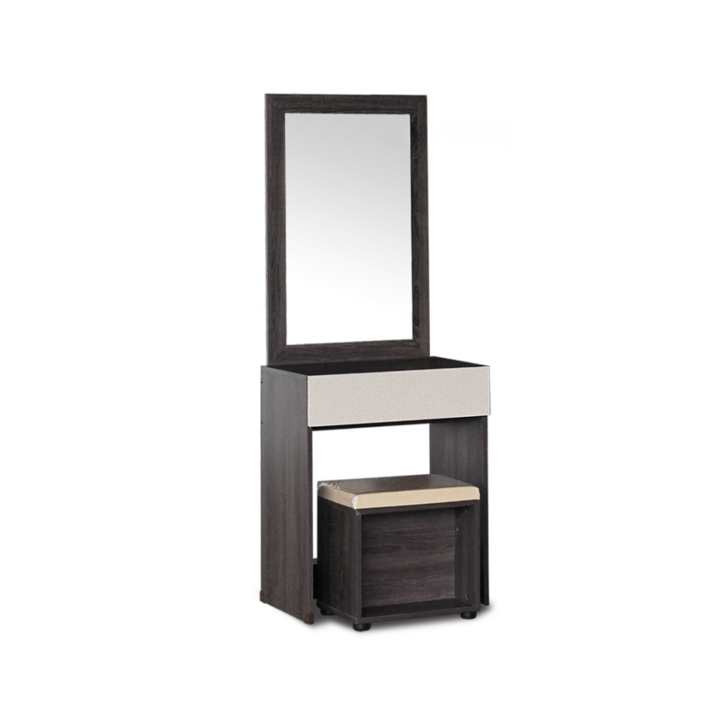 ชุดห้องนอน + ที่นอน PVC 5 ฟุต WISDOM DESIGN FURNITURE รุ่น GLORY PLUS สี แอชบราวน์/เบจ_3