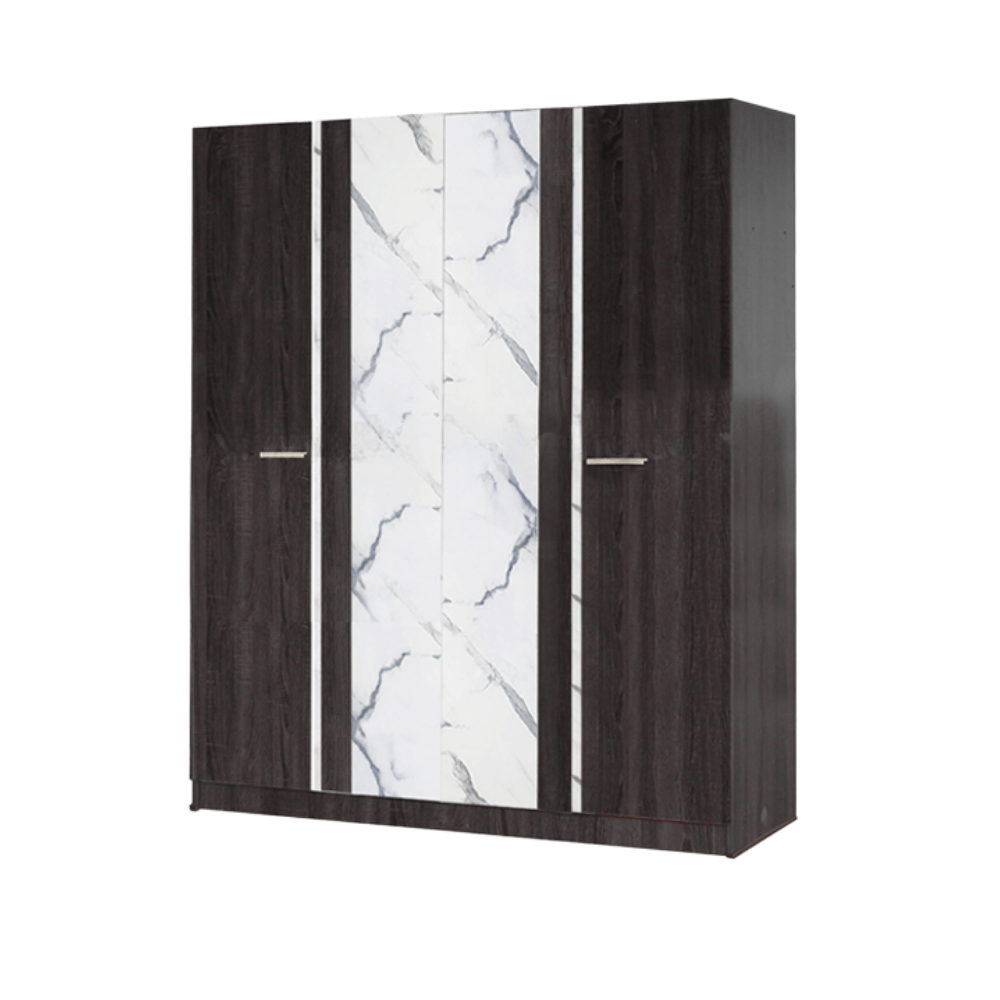 ชุดห้องนอน + ที่นอน PVC 5 ฟุต WISDOM DESIGN FURNITURE รุ่น GLORY PLUS สี แอชบราวน์/หินอ่อน_3