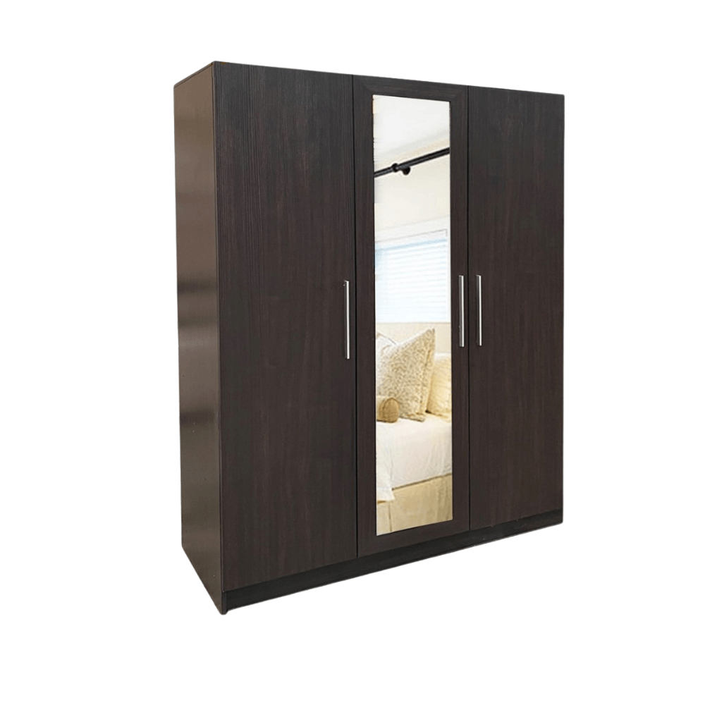 ชุดห้องนอน + ที่นอน PVC 6 ฟุต WISDOM DESIGN FURNITURE รุ่น RADDER สีโอ๊ค_3