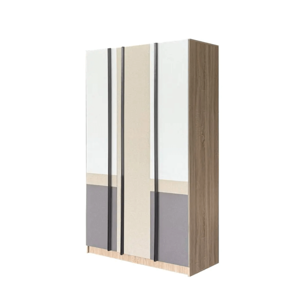 ชุดห้องนอน + ที่นอนสปริง 6 ฟุต WISDOM DESIGN FURNITURE รุ่น TOMMY สีโซลิค/เบจ_3