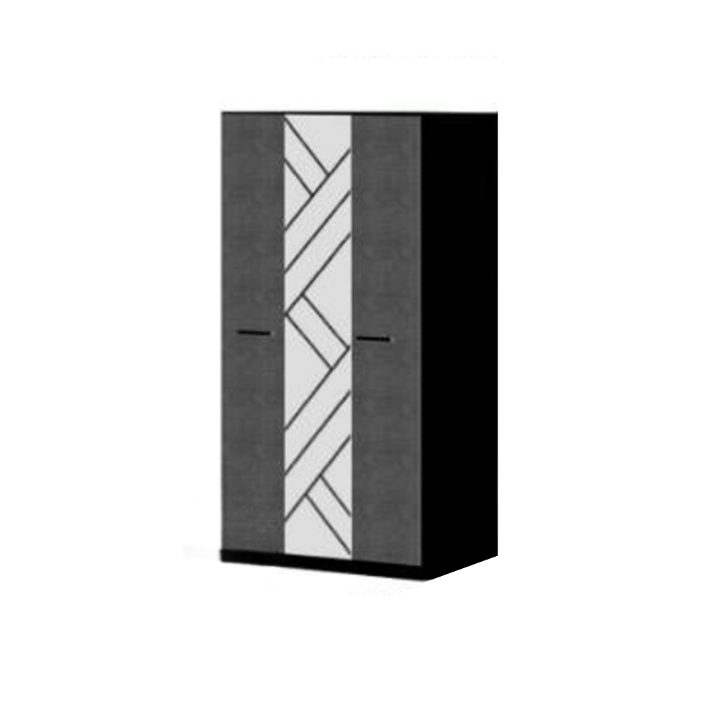 ชุดห้องนอน + ที่นอน PVC 6 ฟุต WISDOM DESIGN FURNITURE รุ่น JERRY สีโอ๊ค/กราไฟท์_3