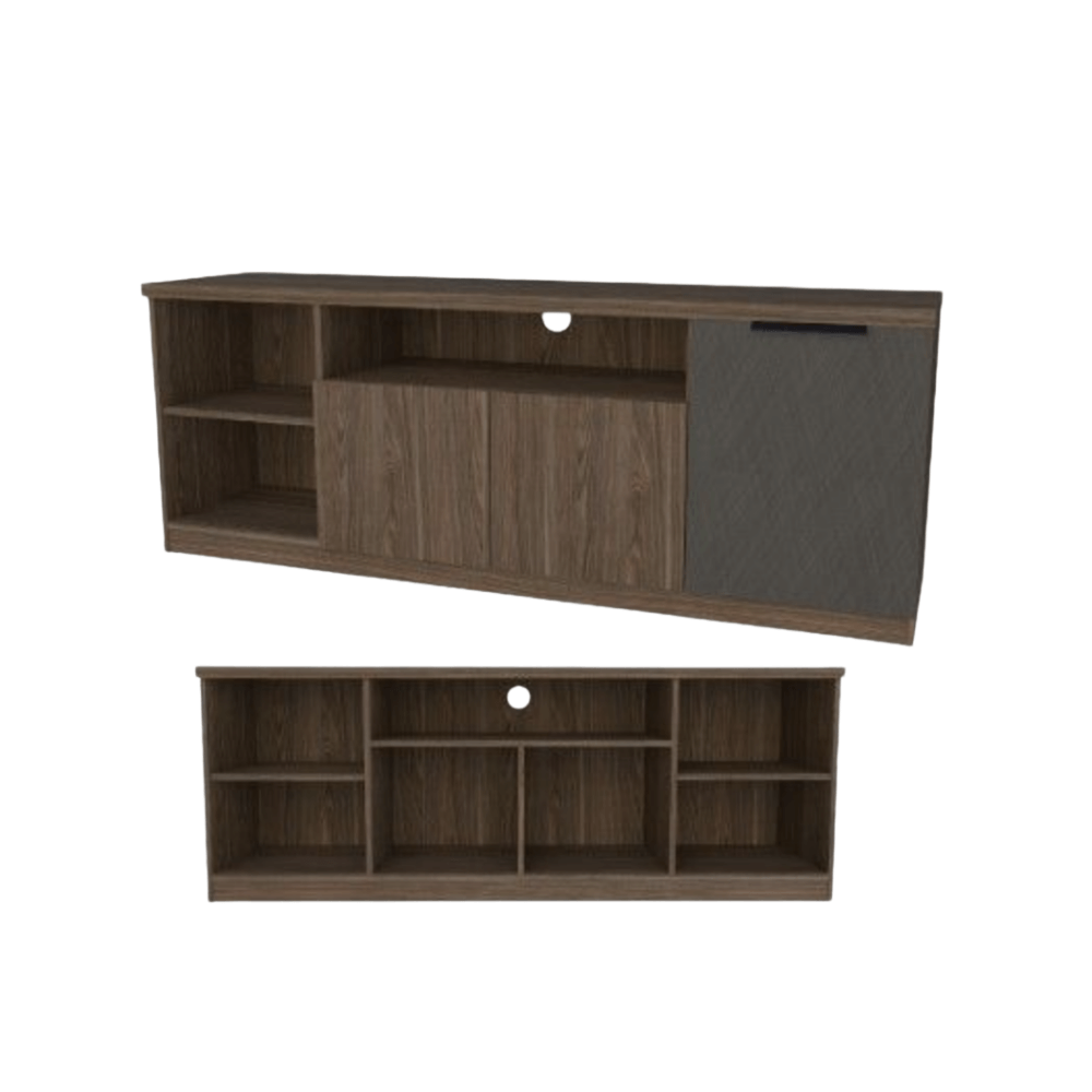 ชุดห้องนอน + ที่นอนสปริง 6 ฟุต WISDOM DESIGN FURNITURE รุ่น VIDA2 สีมอคค่า/ซิลค์