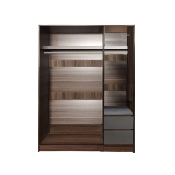 ชุดห้องนอน 6 ฟุต WISDOM DESIGN FURNITURE รุ่น WISDOM สี โซลิค/ยีนส์