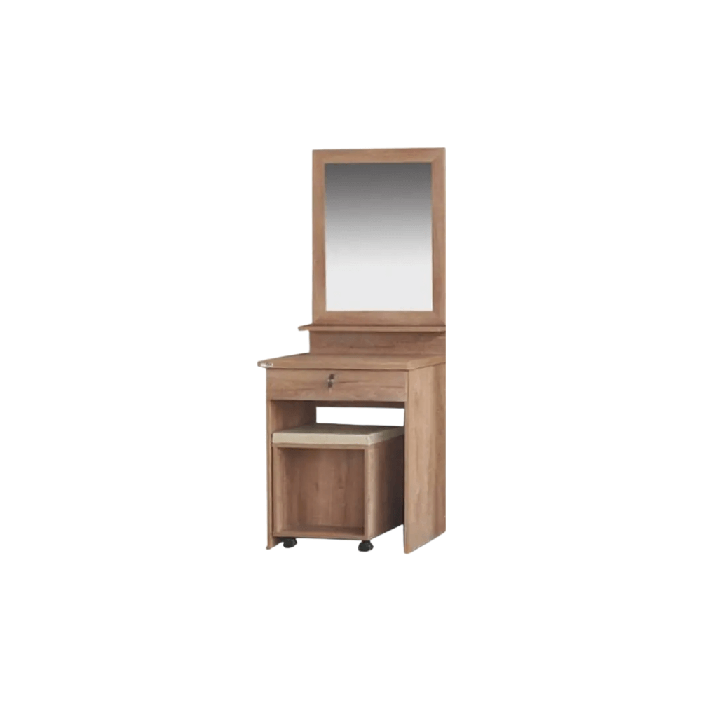 ชุดห้องนอน 5 ฟุต WISDOM DESIGN FURNITURE รุ่น ECO สี ไม้สัก