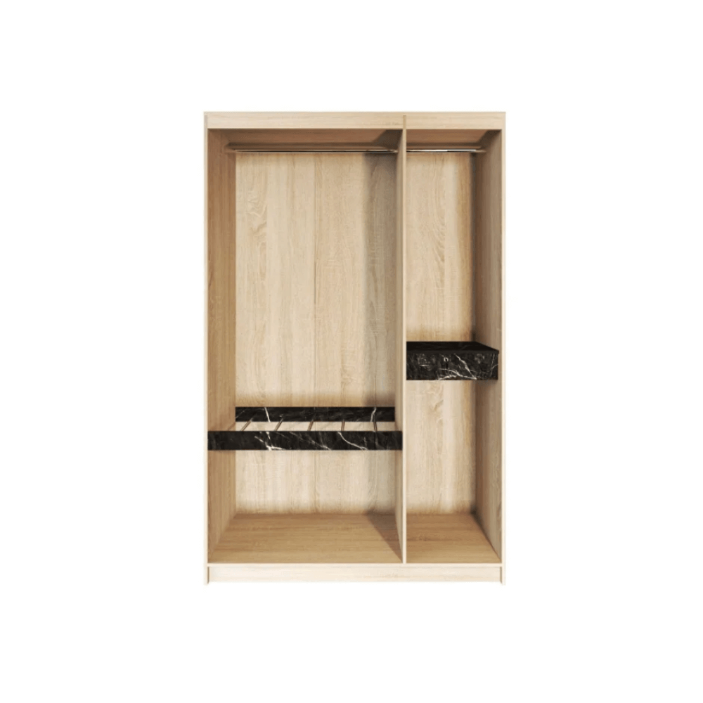 ชุดห้องนอน + ที่นอน 5 ฟุต WISDOM DESIGN FURNITURE รุ่น GALAXY สี โซลิค/หิน