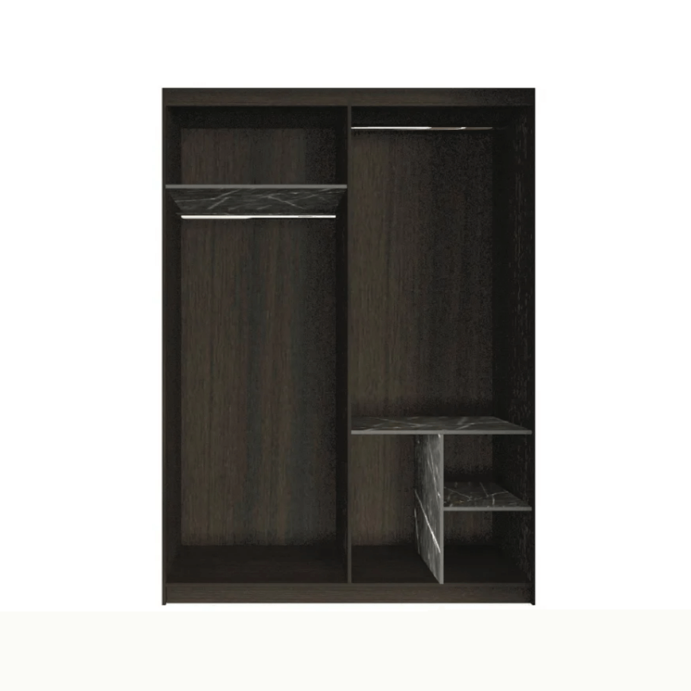 ชุดห้องนอน + ที่นอน 5 ฟุต WISDOM DESIGN FURNITURE รุ่น GALAXY EXTRA สี โอ๊ค/หิน
