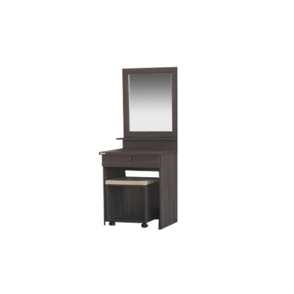 ชุดห้องนอน + ที่นอน PVC 3.5 ฟุต WISDOM DESIGN FURNITURE รุ่น ECO สี แอชบราวน์_4