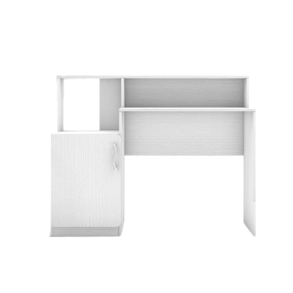 ชุดห้องนอน + ที่นอน PVC 3.5 ฟุต WISDOM DESIGN FURNITURE รุ่น FAMINGO1 สีขาว_4