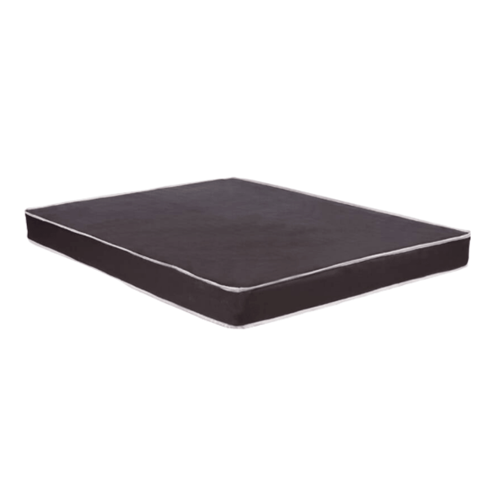 ชุดห้องนอน + ที่นอน PVC 5 ฟุต WISDOM DESIGN FURNITURE รุ่น NANA-L สี มอคค่า/ขาว ลิ้นชักท้ายเตียง
