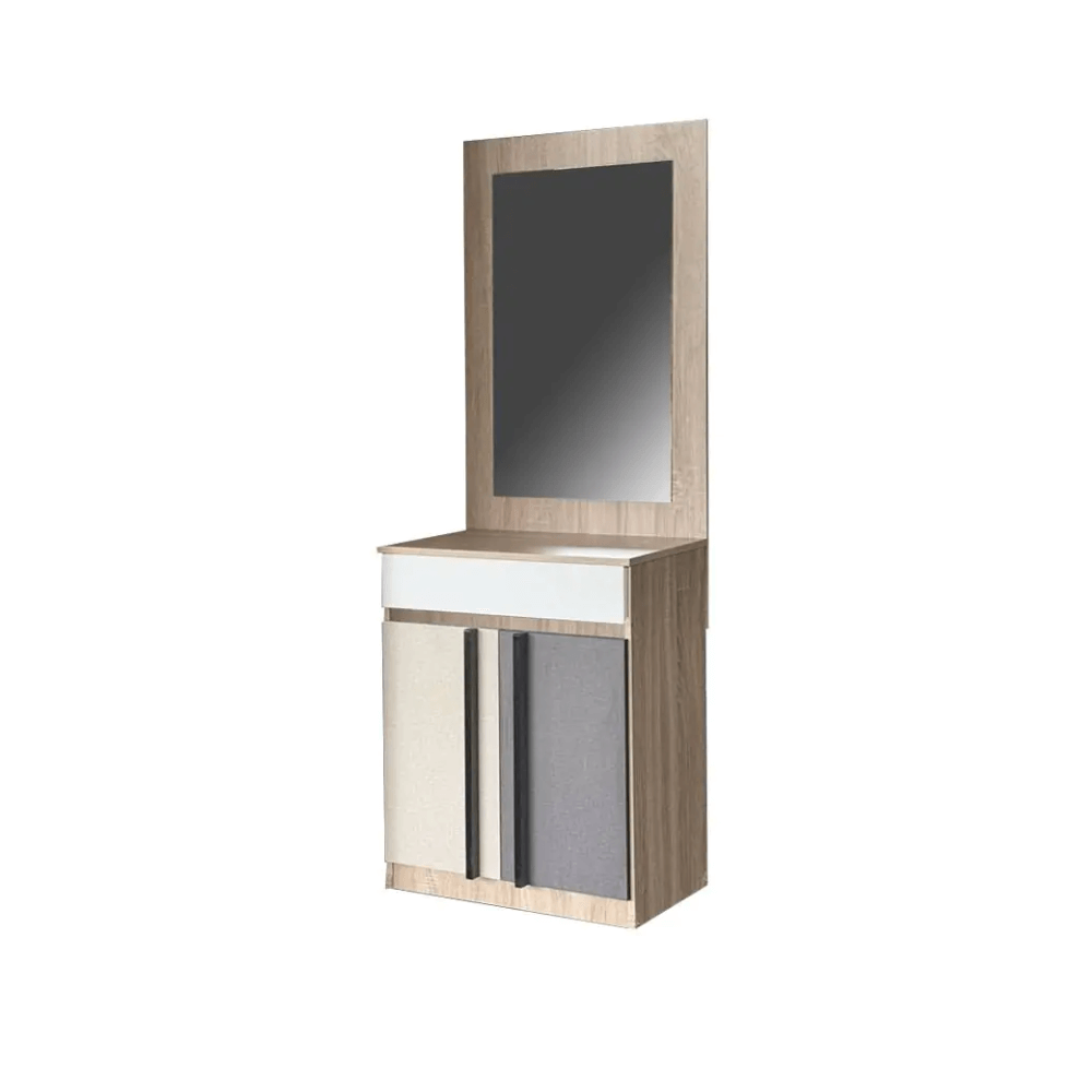 ชุดห้องนอน + ที่นอนสปริง 5 ฟุต WISDOM DESIGN FURNITURE รุ่น TOMMY สีโซลิคเบจ_5