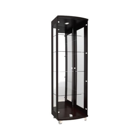 ตู้โชว์กระจก WISDOM DESIGN FURNITURE รุ่น CB-009 60 ซม. สีโอ๊ค_0