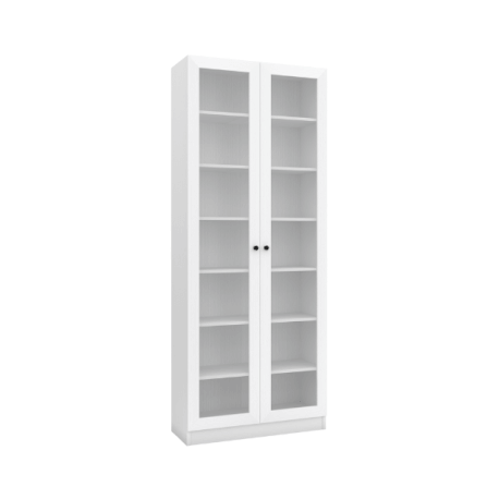 ตู้หนังสือ WISDOM DESIGN FURNITURE รุ่น BK-81B 80 ซม. สีขาว_1