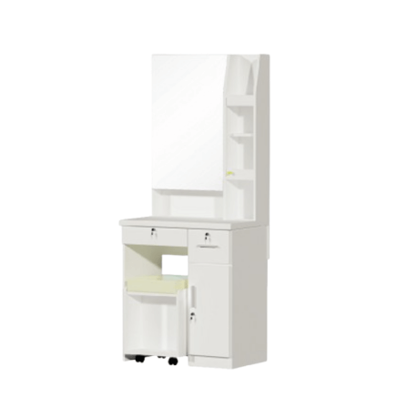 โต๊ะเครื่องแป้ง WISDOM DESIGN FURNITURE รุ่น DT720A 70 ซม. สีขาว_1