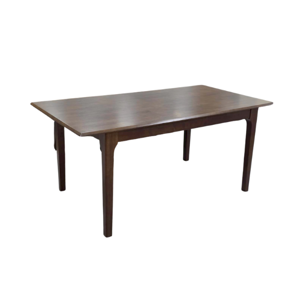 ชุดโต๊ะอาหารไม้ 6 ที่นั่ง WISDOM DESIGN FURNITURE รุ่น YUKI 170 ซม. สีวอลนัท_1