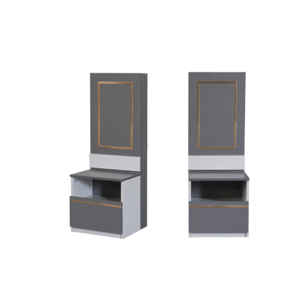 ชุดห้องนอน + ที่นอน PVC 6 ฟุต WISDOM DESIGN FURNITURE รุ่น BRAELYN 6 สียีนส์/กราไฟท์_2