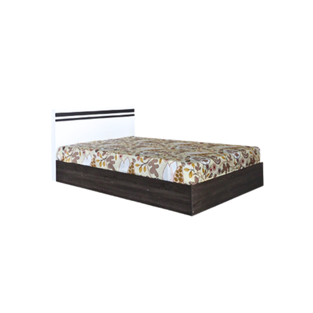 ชุดห้องนอน + ที่นอน PVC 6 ฟุต WISDOM DESIGN FURNITURE รุ่น SAVE สีแอชบราวน์/ขาว_2