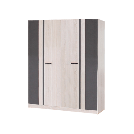 ชุดห้องนอน 6 ฟุต WISDOM DESIGN FURNITURE รุ่น GLORY PLUS สี โซลิค/กราไฟท์_3