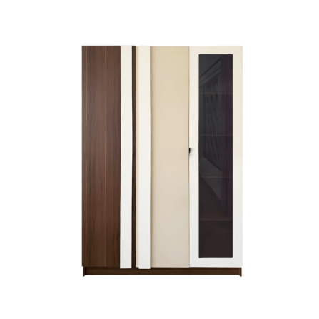 ชุดห้องนอน + ที่นอน 6 ฟุต WISDOM DESIGN FURNITURE รุ่น CITY วอลนัท_3