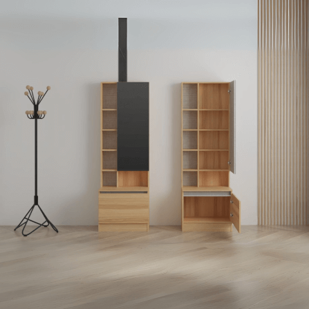 ชุดห้องนอน + ที่นอนสปริง 6 ฟุต WISDOM DESIGN FURNITURE รุ่น TENSHI 200 สีไลท์ยีนส์/แอช_3