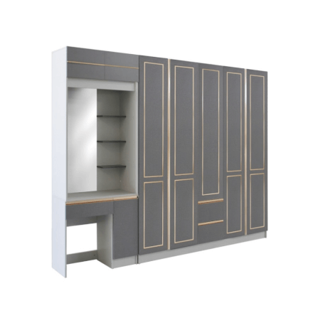 ชุดห้องนอน 6 ฟุต WISDOM DESIGN FURNITURE รุ่น BRAELYN 5 สียีนส์/กราไฟท์_3