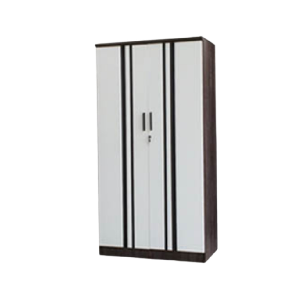 ชุดห้องนอน + ที่นอน PVC 6 ฟุต WISDOM DESIGN FURNITURE รุ่น SAVE สีแอชบราวน์/ขาว_3