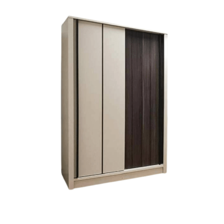 ชุดห้องนอน 6 ฟุต WISDOM DESIGN FURNITURE รุ่น COOPER สี ครีม/มอคค่า_4