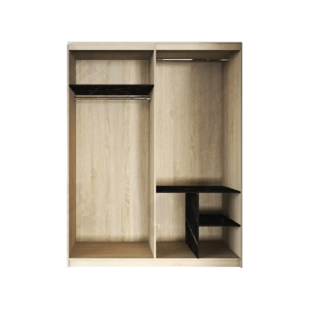 ชุดห้องนอน + ที่นอน 6 ฟุต WISDOM DESIGN FURNITURE รุ่น GALAXY EXTRA สี โซลิค/หิน_4