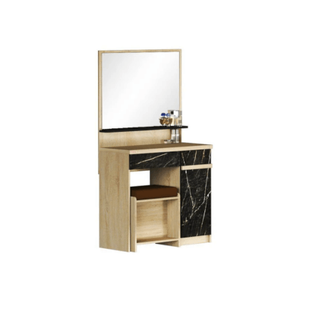ชุดห้องนอน + ที่นอน 6 ฟุต WISDOM DESIGN FURNITURE รุ่น GALAXY สี โซลิค/หิน_5