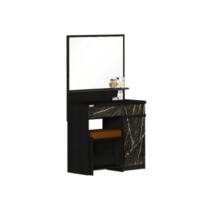 ชุดห้องนอน + ที่นอน 6 ฟุต WISDOM DESIGN FURNITURE รุ่น GALAXY สี โอ๊ค/หิน_5