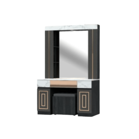 ชุดห้องนอน + ที่นอน PVC 5 ฟุต WISDOM DESIGN FURNITURE รุ่น CHARLOTTE สีแอชเกรย์/ซอฟท์มาร์เบิ้ล/ซิลค์_5