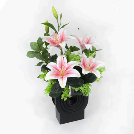 ดอกลิลลี่ประดิษฐ์ในแจกัน JGLORYFLOWER_1