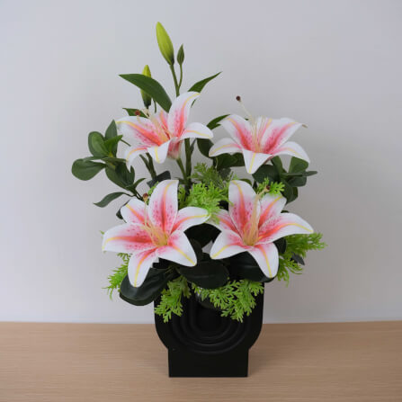 ดอกลิลลี่ประดิษฐ์ในแจกัน JGLORYFLOWER_2