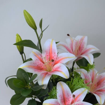 ดอกลิลลี่ประดิษฐ์ในแจกัน JGLORYFLOWER_3