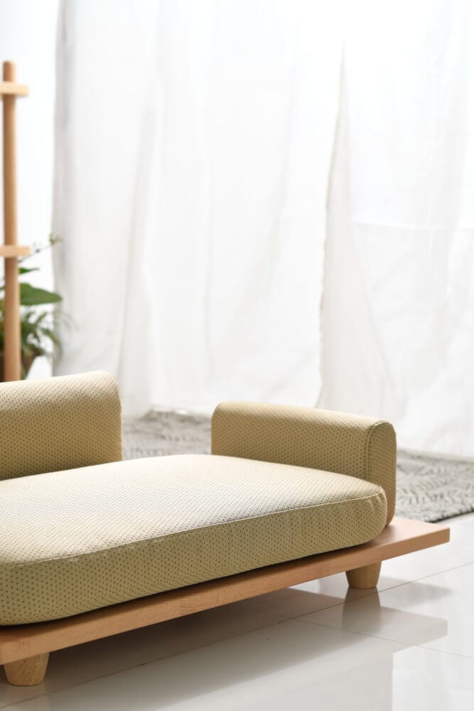 โซฟาสัตว์เลี้ยง PRIMARY รุ่น DOG SOFA ไซต์ L 90X50X25 ซม. สีธรรมชาติ