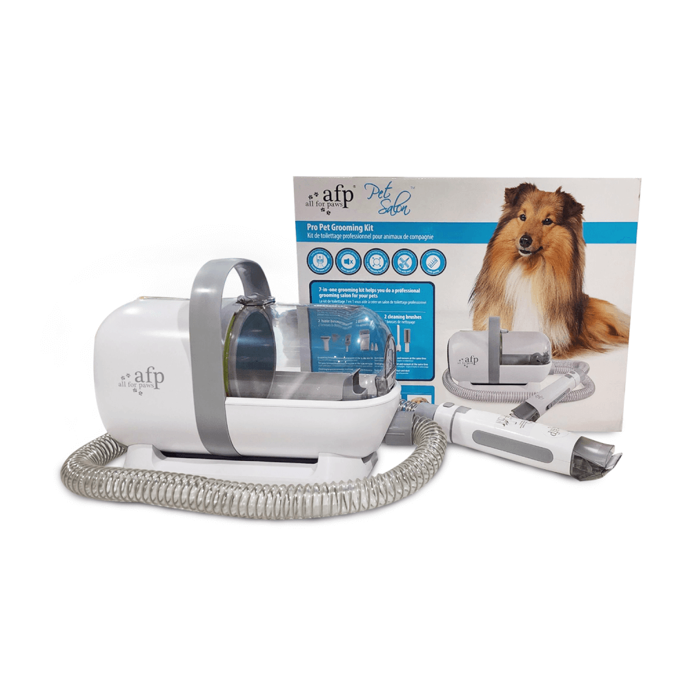 เครื่องตัดแต่งขน AFP PRO PET GROOMING VACUUM พร้อมหัว 7 แบบ หัวตัดขนอุ้งเท้า หัวตะไบเล็บ ปัตตาเลี่ยน กรอง HEPA