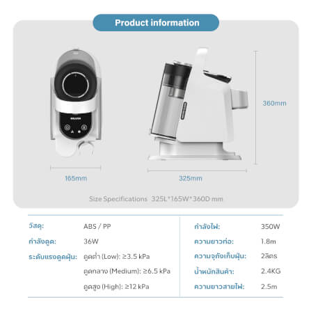 เครื่องตัดขนสัตว์เลี้ยง MC MISTER CLEAN PET PRO พร้อมถังเก็บขน 2 ลิตร มีหัวเปลี่ยนสำหรับทุกความต้องการ_7