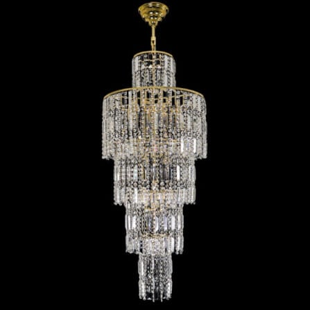 โคมไฟระย้า CRYSTAL SYMPHONY รุ่น KRIM-20120/1200L17G สีทอง_3