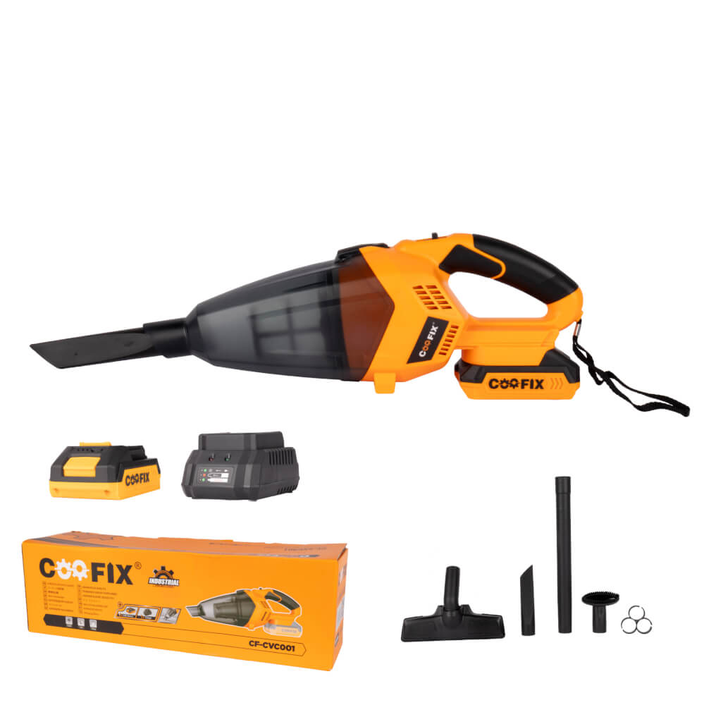 เครื่องดูดฝุ่นแบบมือจับ (พร้อมแบตเตอรี่) COOFIX รุ่น CF-CVC001 แบตเตอรี่ 20V